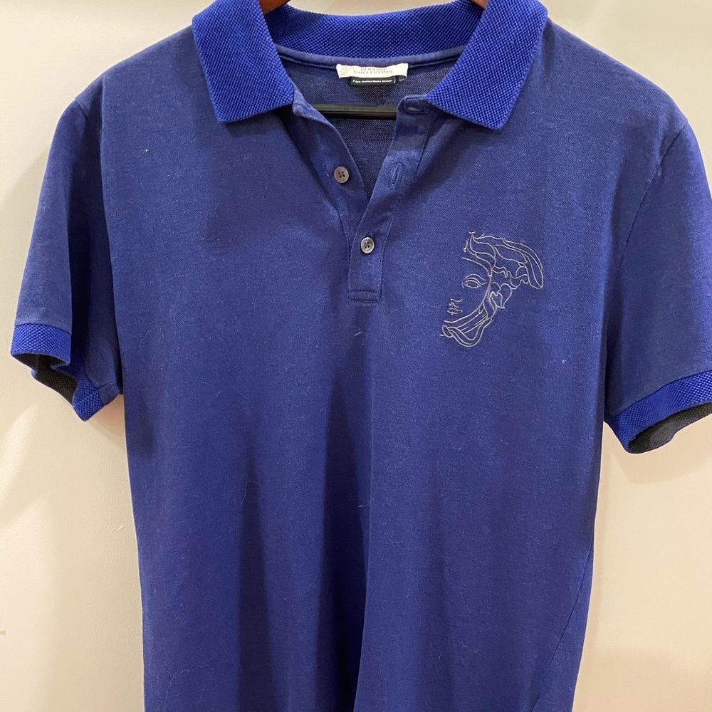 Navy blue Versace Collection